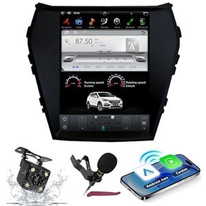 Android 15 Autoradio Navi voor H-yundai IX45 (2013) 10.4 ""Touchscreen Car Multimedia Player met draadloze carplay GPS-navigatie Bluetooth 5.0 HIFI FM 5G-WiFi SWC DSP MIC,4g+64g