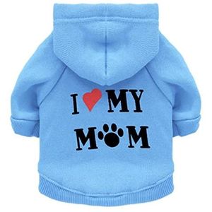 Winter Warme Hondenkleding Voor Kleine Middelgrote Honden Huisdieren Hoodies Trui Kleding Chihuahua Puppy Kat Kostuum Jas XS-XL