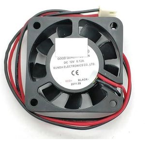 HZDO DC5V 12V 24V 40mm 4cm 40x40x10mm voor 3D-printer Grafische kaart Koelventilator PC 2pin(5V)