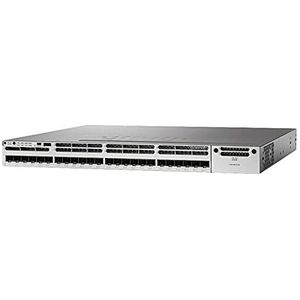 Cisco Catalyst WS-C3850-24XU-L netwerk-switch Managed 10G Ethernet (100/1000/10000) Zwart, Grijs