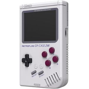 Retroflag GPi CASE 2W voor Raspberry Pi Zero, Zero W, Zero 2W met 3 inch LCD-scherm, Oplaadbare Batterij, Extra Turbo Knop, Sneltoets en Eenvoudige Installatie