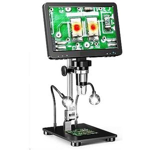 Microscoop 1200X Digitale Scoop Met 7 ''IPS Scherm 16MP Coin Solderen Elektronische Scoop 32G For Windows Mac Voor duidelijk onderzoek en lichtcontrole
