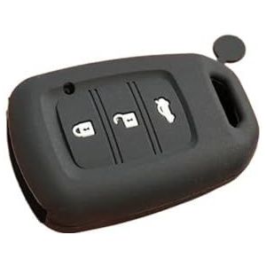 Sleutelbehuizing Voor Accord Voor CIVIC Voor CRV Voor Jazz HR-V HRV 2013 2014 2015 2016 Siliconen Rubber Sleutelhanger Cover Case Shell Cap Tag Afstandsbediening Houder Autosleutelhoesje(1 UK)