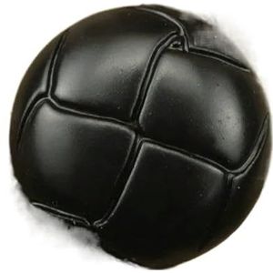 Lederen gesp lederen tas knoppen 20 stuks zwart pak trui, koffie gekleurde schildpad patroon voetbal imitatie lederen trui, vest knopen