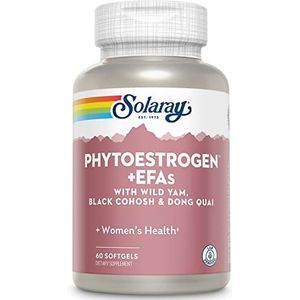 Solaray Fytoestrogeen + EFA's | fyto-oestrogeen | 60 kralen