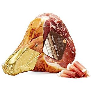 Prosciutto Crudo di Parma D.O.P. Salumi Pasini® | Italian Cured Ham | Whole | Italian Food | 7 kg | Gluten free and Lactose free Ham
