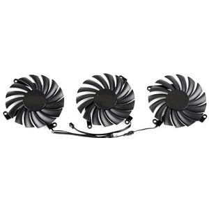 CF-12910S RTX 3080 koelventilator vervangen voor INNO3D 3070 Ti X3 OC grafische kaartkoelerventilator(Black 3-Fan)