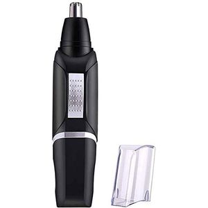 YKMYXZ, Neushaartrimmer en oorhaartrimmer, heren, nat/droog, eenvoudige bediening, gemakkelijk schoon te maken, zwart