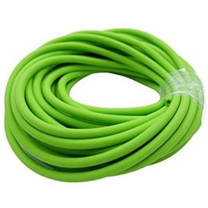 Natuurlijke latex rubberen slangen, Natuurlijke latex buis for katapult, vorstbestendig, slijtvast, veelkleurig, meerdere maten(Green,5M-ID2MM X OD5.5MM)