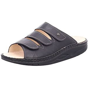 Finn Comfort Andros Open sandalen voor dames, zwart, 38 EU