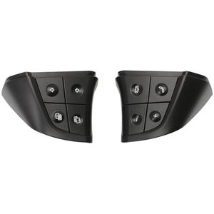 Konuooer 2 stuks multifunctionele stuurschakelaar, bedieningsknoppen 1648207910 voor W164 W251 W245 stuurwiel toetsen schakelaar voor GL ML B/R Class links en rechts