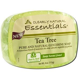 Clearly Natural Glycerine Bar Soap, Tea Tree, 118 ml Clearly Natural