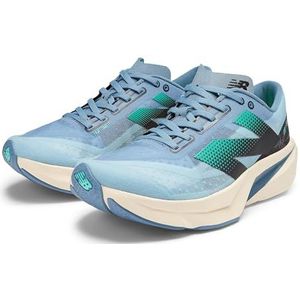 New Balance FuelCell Rebel V4 Hardloopschoenen voor heren, Blauw reiger blauw chroom zwart, 43 EU