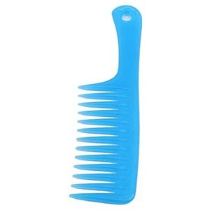 DieffematicSZ kam Hairdressing Comb Heat Resistant Woman Wet Detangle Curly Hair Brushes Pro Salon Styling Tools Multi-color Optional (Color : Mavi)