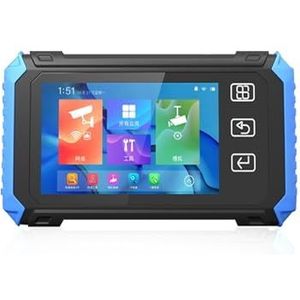 CCTV-tester, CCTV-monitortester, 5,5 Inch Touchscreen 6K IP-cameratester CCTV-tester 4K AHD CVI TVI-tester CCTV IPC-testers Met Ingang POE-uitgang PoE-netwerktools(IPCX-550ACTHNL)