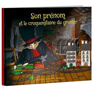 De Kids Royal – voornaam en het schetsboek van de zolder – gepersonaliseerd boek met voornaam van het kind – cadeau-idee – 4 tot 7 jaar – kartonnen lint – 18 x 21 cm – 32 pagina's – gemaakt in Frankrijk.