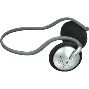 Zwart/blauw Compact Folding Stereo Backphones A084S