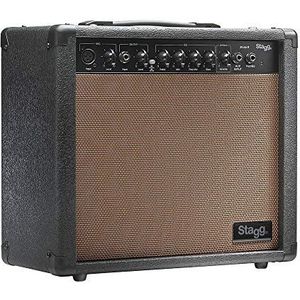 Stagg 25015611 20 AA R EU REVERB Acoustic Gitaar Amplifier (20 Watt)