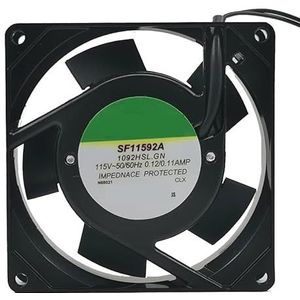 Voor authentieke Sunon SF11592A-1092HSL GN axiale ventilator 115V 9225 9cm AC lucht