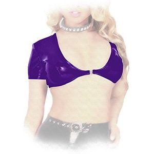 Insistline - korte mouwen krap Datex Top/Bustier Medium lila