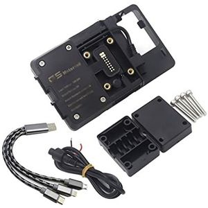 Navigatiebeugel Voor B&MW R 1200 RT 2006 2007 2008 2009 Motorfiets Navigatie Beugel USB Opladen Telefoon Houder: Motorfiets telefoonhouder(1)