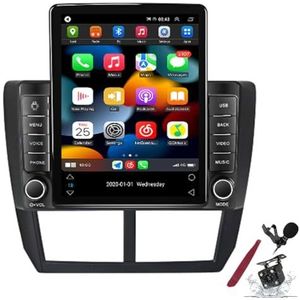 Android 15 Autoradio Sat Navi voor S-ubaru Forester 3 (2007-2013) 9,7 inch Android Head Unit multimedia speler met Carplay GPS Navigatie HIFI BT 5G WiFi SWC MIC DSP,M400s