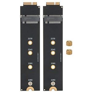 2 stks Converter SATA M.2 NGFF SSD 2010 2011 voor OS X Air A1370 A1369 voor Omzetten 2280, 2260, 2242