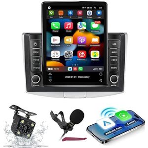 Android 14 Autoradio Navi voor VW P-assat B7 (2011-2015) 9,7 ""schermradio met draadloze carplay Android Auto GPS Navigatieondersteuning Bluetooth 5.0 HIFI FM 5G-WiFi SWC MIC,M150s