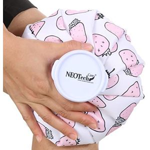Neotech Care - IJszak met draaidop - verwondingen, zwellingen, hoofdpijn, pijnverlichting, eerste hulp (Aardbei, 20cm)