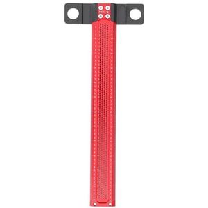 Gatmarkering t liniaal aluminium legering slijtvaste precieze gat t type Sciber voor houtbewerking (30,5 cm / 12in)