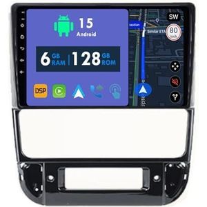 RoverOne Autoradio GPS voor Peugeot 406 1995-2005 Carplay Android Auto Stereo Hoofdeenheid Bluetooth WiFi Radio Speler Sat Navigatie