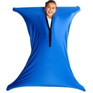 SZSMART Sensory Body Sox voor kinderen, 40""x27"" full-body wrap rekbare body sox om stress te verlichten voor kinderen met autisme, angst (blauw, S/89-112cm)