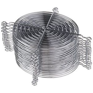 Suammiitstrieadea 20 Pcs Computer Case Koelventilator Vinger Guard Metalen Grill Protector 12cmx12Cm