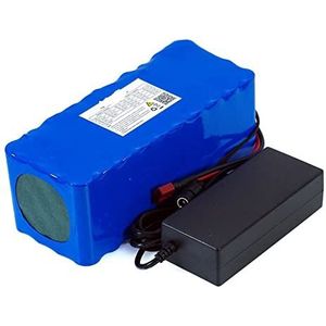 Ebike-batterijsets, 36V 12Ah 10A 10.4ah 18650 Lithium Accu 12000mAh Motorfiets Elektrische Auto Fiets Scooter Met BMS + 42v 2A Oplader Grote capaciteit (Color : 36V10A and 2ACharger)