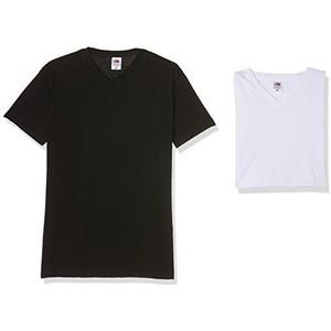 FRUIT VAN DE LOOM Heren V-hals Valueweight T-Shirt (Pack van 10)
