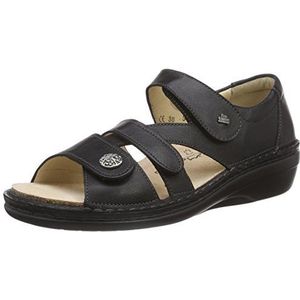Finn Comfort Sintra-Soft sandalen voor dames, zwart, 42 EU