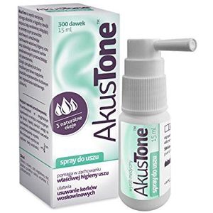 AKUSTONE Spray - 15 ml - Oorsmeer oorsmeer - Wax Plugs.