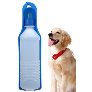 Waterdispenser voor puppy's, waterdispenser voor puppy's, opvouwbare waterflessen voor honden, om te wandelen, waterdichte buitenreiskom voor honden, katten, konijnen Youding