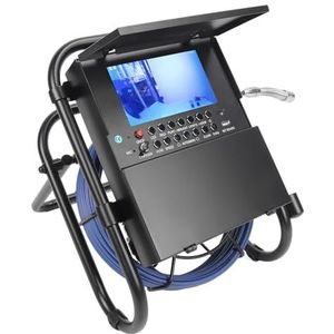 Industriële Endoscoop Snake Camera Toetsenbordinvoer 12 LED-kralen 7 Inch IPS LCD voor Familie (F7DJKBLC23-50M EU-stekker)
