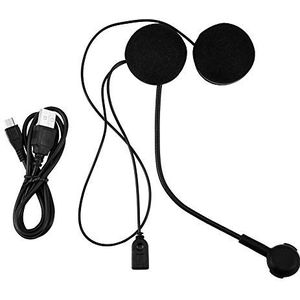 Draadloze Bluetooth HIFI Stereo koptelefoon Headset, Bluetooth helm luidsprekers oortelefoon Intercom voor helmen Draadloze hoofdtelefoon met microfoon voor motorhelm