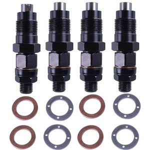 Brandstofinjector Injectieventiel Geschikt voor Mitsubishi Delica Spacegear Pajero 4M40 4M40T 2.8L ME201844 9430610435 4 stuks dieselbrandstofinjectoren