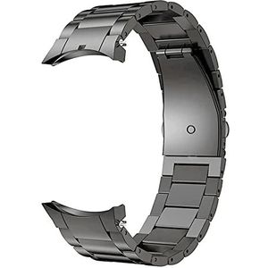 Until you Titanium Metalen Horloge Band for Samsung Galaxy for Horloge 5 Pro 45 Mm for Watch5 44 Mm 40 Mm for Horloge 4 Klassieke 46 Mm 42 Mm Geen Hiaten 20 Mm Band (Color : Gray Galaxy Watch 5 44mm
