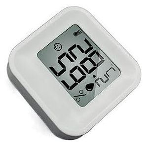 LCD Digitale Thermometer Hygrometer Binnenkamer Elektronische Temperatuur-vochtigheidsmeter Sensormeter Weerstation Thuis Nauwkeurige Monitor(Blue)