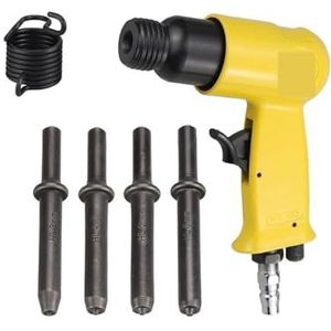 Pneumatic Air Rivet Hammer Professional Hand Held Half Tube Rivets/fixed Rivets Round Head Nails Riveter M3 M4 M5 M6 voor houtbewerking(3 4 5 6mm hollow)
