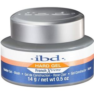 IBD Hard Gel – UV French Xtreme Blush, 14 g – MADE IN USA – Premium bouwgel voor gelnagels