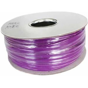 ChunLK 100M 10MM Gevlochten Uitbreidbare Mouw PET Strakke Isolatie Nylon Mouwen Bescherming Uitbreidbare Mesh Draadkous(Purple)
