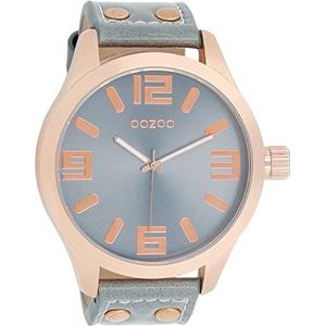 Oozoo Heren/dames Horloge-C1104 grijs (51mm)