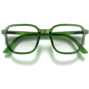 London Mole® Hollywood blauw licht blokkerende bril | Coole vierkante blauwe blockers | Anti vermoeide ogen voor schermen | Heren dames unisex | Veer scharnieren