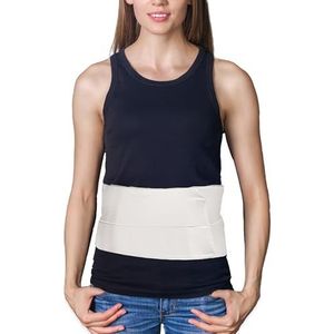 Mueller Sportgeneeskunde Chirurgische Binder en buiksteun, Wit, Klein, Medium