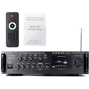 2000W Home Car Amplifier Stereo Bluetooth Subwoofer Music Audio-versterker FM USB SD Karaoke Ktv Theatre Sound System